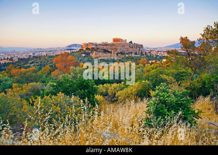 der Parthenon in Athen Stockfoto