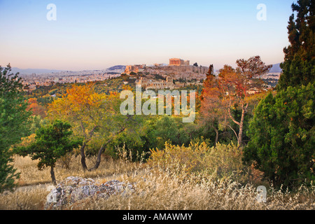 der Parthenon in Athen Stockfoto