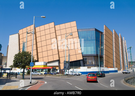 Drake Circus - Fassade des Einkaufszentrums. Plymouth, Devon. GROSSBRITANNIEN Stockfoto