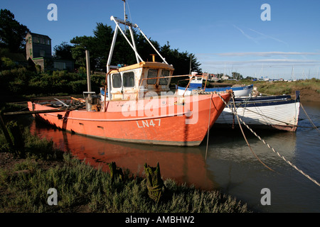 Brancaster traditionelle Fischerei Boote Küste Grafschaft Norfolk East Anglia England uk gb Europas Stockfoto