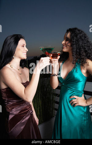 Porträt von Freunden Stockfoto