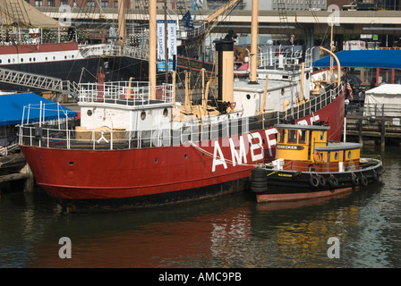 South Street Seaport, Manhattan, Juli 2006 Stockfoto