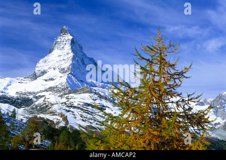 Matterhorn, Schweiz Stockfoto