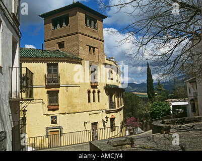 RONDA COSTA DEL SOL Spanien Europäische UNION April Le Casa del Rey Moro Haus des maurischen Königs ein 19-Palast Stockfoto