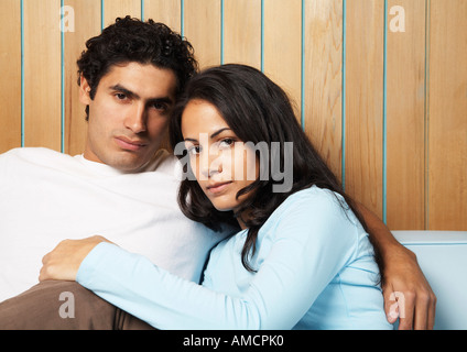 Portrait Of A Couple Stockfoto