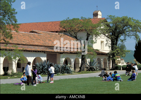 Elk249 1240-Mission San Juan Bautista 1797 Kirche 1812 Stockfoto