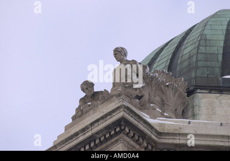 Winnipeg Winter Szenen Stockfoto