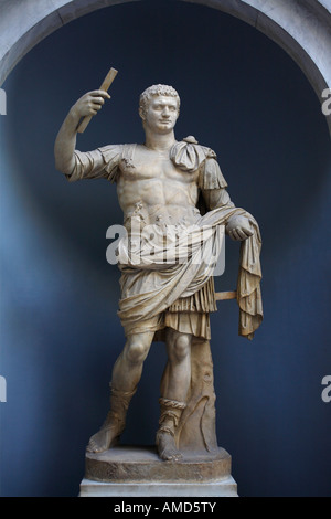 Kaiser Domitian, Vatikan, Italien Stockfoto