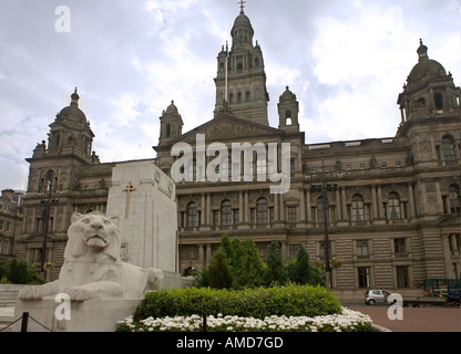 George Square in Glasgow Stockfoto