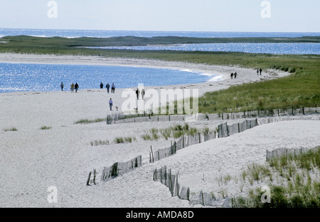 Chatham-Strand auf Cape Cod Massachusetts, USA Stockfoto