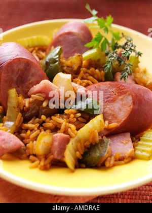 Jambalaya Stockfoto