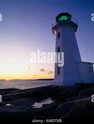 Keine Proprety Release Leuchtturm Peggys Cove, Nova Scotia, Kanada Stockfoto