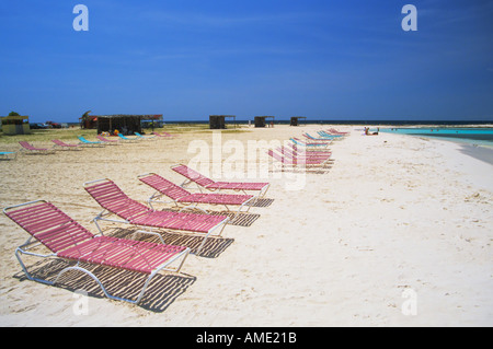 Baby Beach, Aruba, kleine Antillen, Caribbean Stockfoto