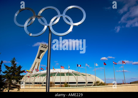 Olympiastadion, Olympia Park, Montreal, Quebec, Kanada Stockfoto