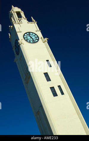 Tour de l ' Horloge, Quai de l ' Horloge, Vieux Port, Old Montreal, Montreal, Quebec, Kanada Stockfoto