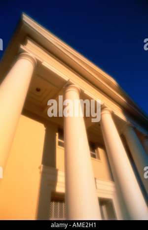 Dorischen Säulen und Giebel Supreme Court Tallahassee, Florida, USA Stockfoto