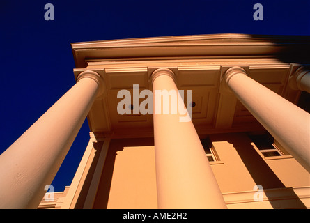 Dorischen Säulen und Giebel Supreme Court Tallahassee, Florida, USA Stockfoto