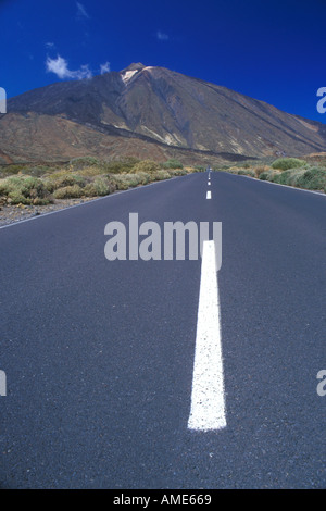 Spanien-Kanarische Inseln-Teneriffa-Mt-Teide Stockfoto