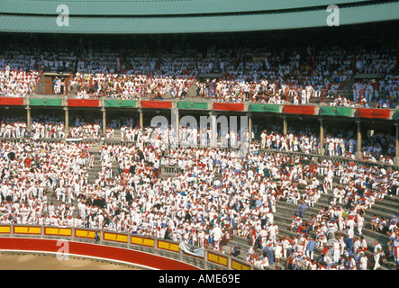 Spanien, Navarra, Pamplona, Iruna, Festival von San Fermin, La Corrida, Bullfight Stockfoto