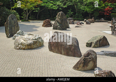 Steingarten in Japan Stockfoto