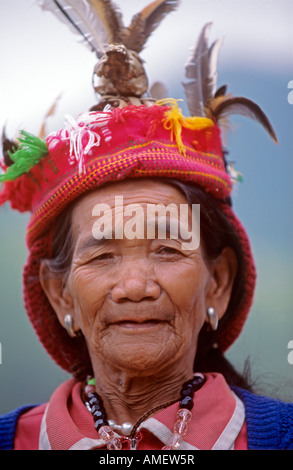 Ifugao Frau Banaue Philippinen Stockfoto