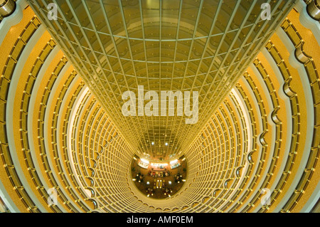 Grand Hyatt Hotel in der Jin Mao Tower, Pudong, Shanghai - China Stockfoto