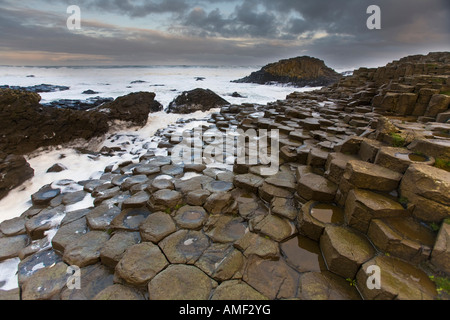 Des Riesen Causway, Antrim, Nordirland Stockfoto