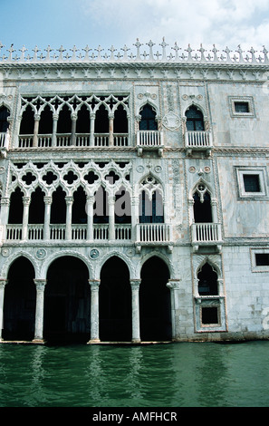 Ca'd ' Oro, auch bekannt als House of Gold auf den Grand Canal in Venedig, Italien Stockfoto