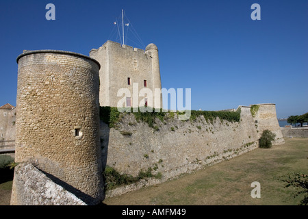 Festung von Le Fort Vauban Fouras in der Nähe von La Rochelle Frankreich es wurde eine Signalstation während des 2. Weltkrieges Stockfoto