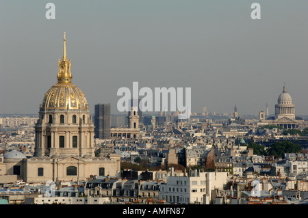 Ecole Militaire angesehen vom Eiffelturm, Paris, Frankreich, Europa Stockfoto