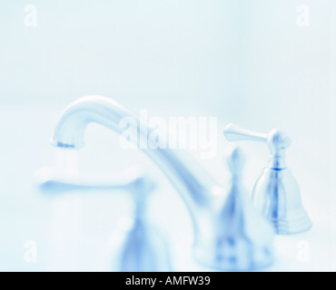 Spa Bad Badewanne Wasserhahn Stockfoto