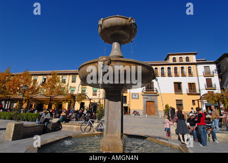 Paseo de Los Tristes Albaicin Granada Andalusien Spanien Stockfoto