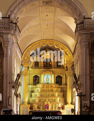 Kirche der Madonna des Rosenkranzes Navelim Margao Goa Indien Stockfoto