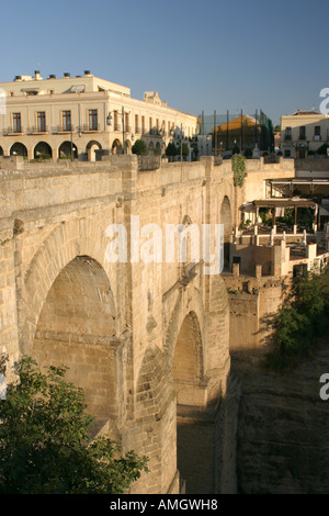 Puente Nuevo Ronda Spanien Stockfoto