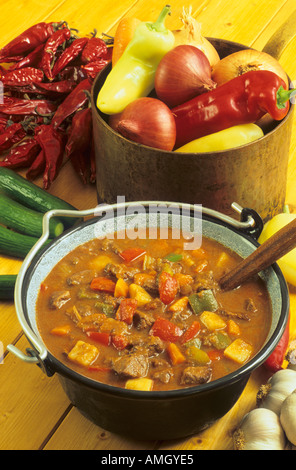 Gulasch-Ungarn Stockfoto