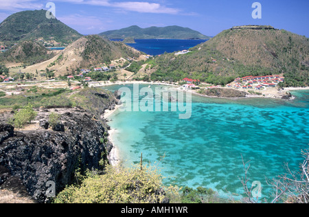 Guadeloupe, Les Saintes, Terre de Haut, Baie de Marigot, Stockfoto