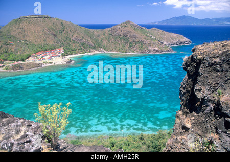 Guadeloupe, Les Saintes, Terre de Haut, Baie de Marigot, Stockfoto