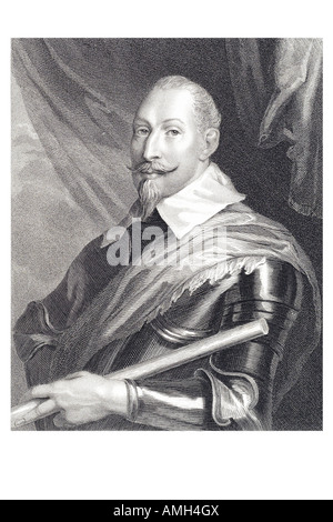 Gustav II. Adolf 1594 1632 bekannt, der große Tod Kampf Gustavus Adolphus schwedische. König von Schweden Stockfoto