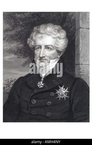 GEORGES CUVIER LÉOPOLD CHRÊTIEN FRÉDÉRIC DAGOBERT BARON 1769 1832 französischen Zoologen Staatsmann Naturforscher Wissenschaftler Paris Anatomie Stockfoto