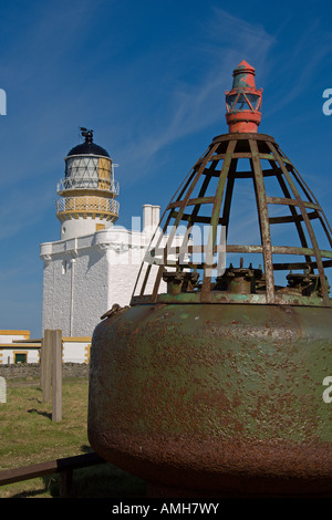 Kinnaird Head Lighthouse Museum der schottischen Leuchttürme Fraserburgh Aberdeenshire Highland Region Schottland August 2007 Stockfoto