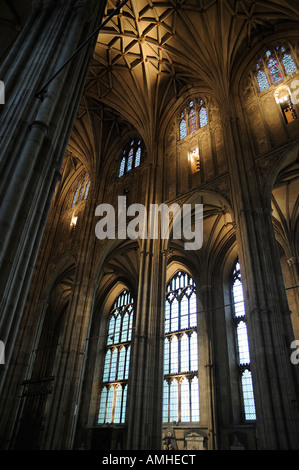 Canterbury Kathedrale innen Canterbury Kent England UK Stockfoto