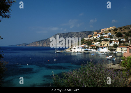 Assos, Kefalonia Stockfoto