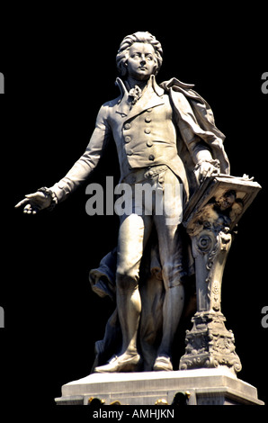 Stadtpark Wien Österreich Musik Statue Skulptur Mozart Stockfoto