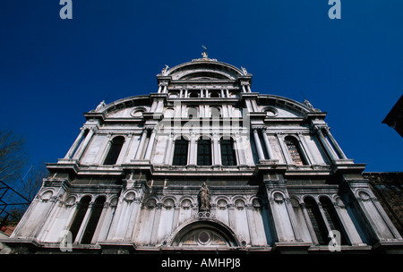 Venedig, Stadtteil San Marco, Chiesa San Zaccaria, 15. Halbmonatsschrift, Architekten Antonio Gambello, Mauro Codussi, Oberer Teil ve Stockfoto