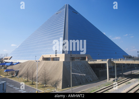 Die Pyramide-Sport-Arena in Memphis TN Stockfoto