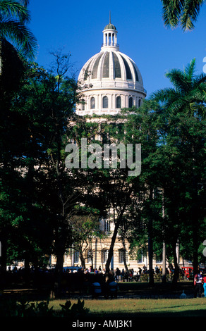 Ciudad De La Habana, Havanna, La Habana, Kuba, Capitol Stockfoto