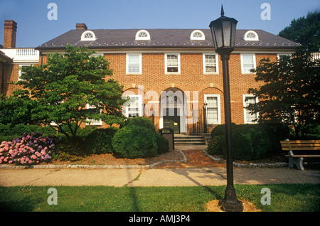 Aus rotem Backstein Gerichtsgebäude in Fairfax County VA Stockfoto