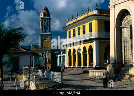 Kuba, Trinidad, Sancti Spiritus, Plaza Major Stockfoto