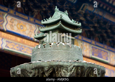 Lama tibetisch-buddhistischen Tempel Peking China Stockfoto