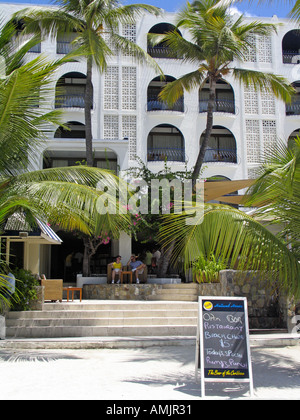 Holland House Beach Hotel at Great Bay Philipsburg St. Maarten Stockfoto